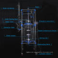 Plant Scale Glas Reaktionsgefäß 100L